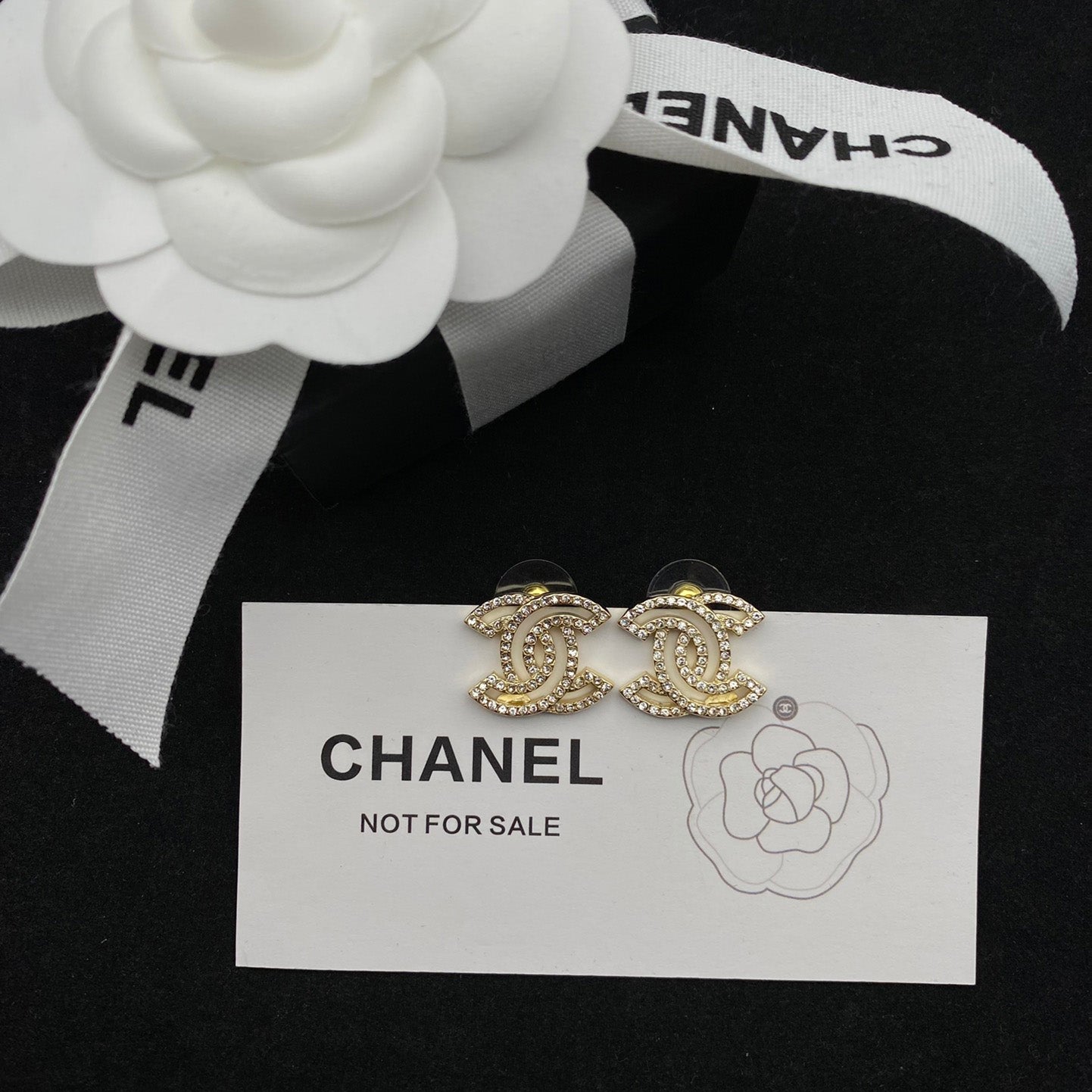 2025 Cutout Diamond Letter Stud Earrings