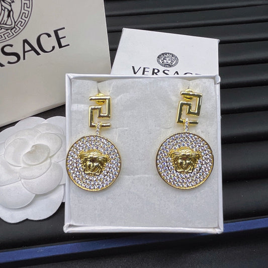 2025 Vintage Full Diamond Maze Earrings