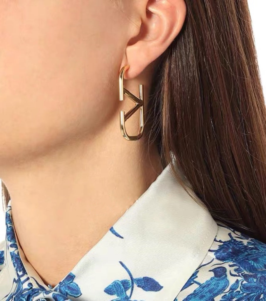 2025 Classic Logo Large Earrings