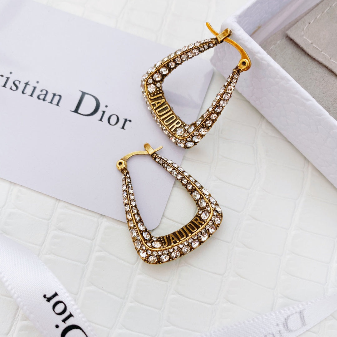 2025 Vintage Diamond Earrings