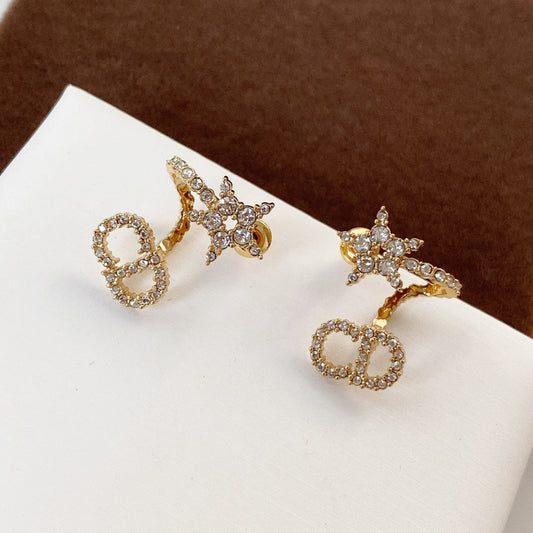 2025 Diamond Star Stud Earrings