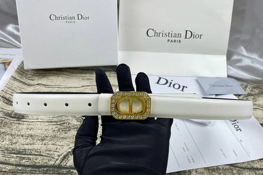 2025 6 Colors CD rhinestone plain belt