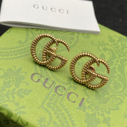 2025 Vintage Double Stud Earrings