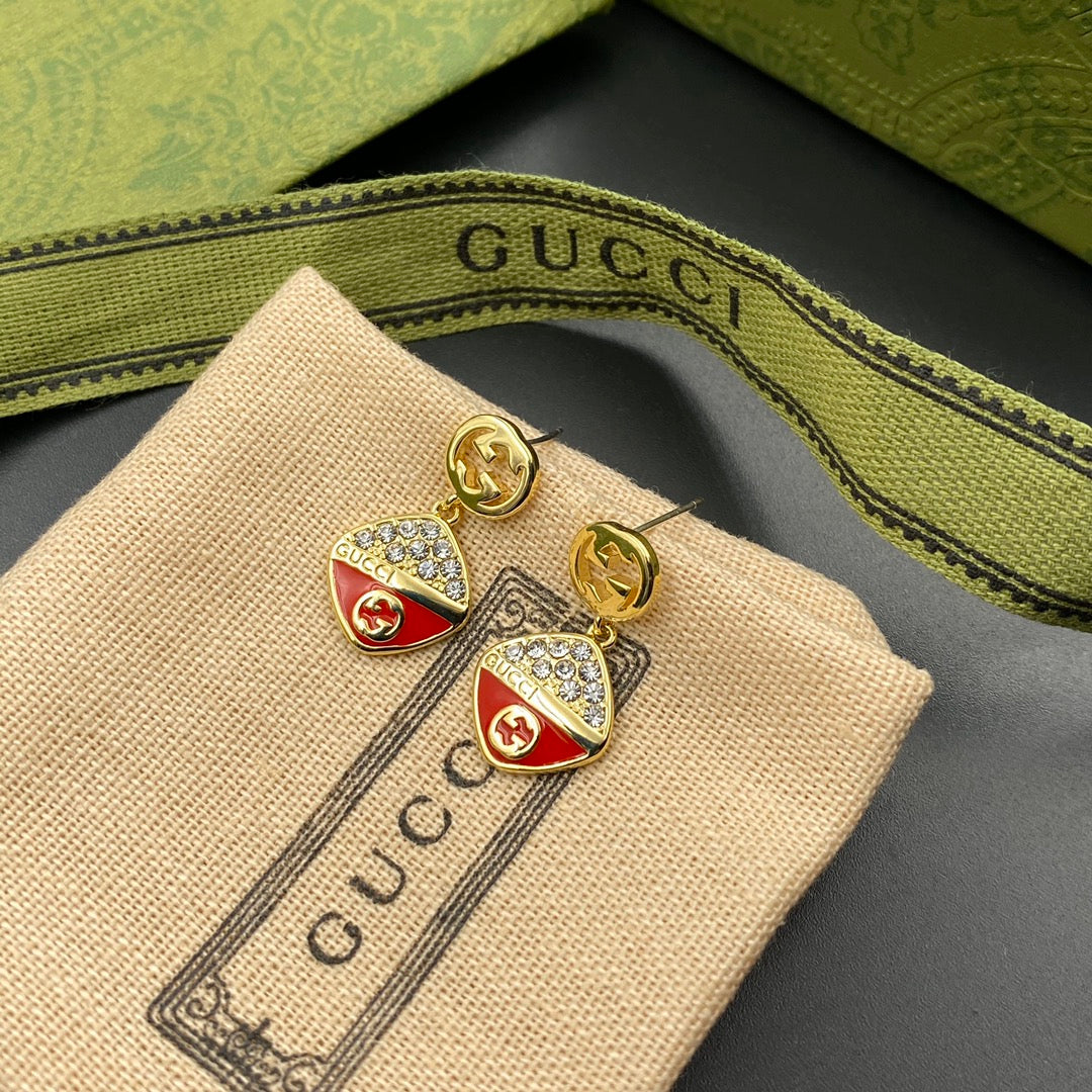 2025 Diamond Lozenge Earrings