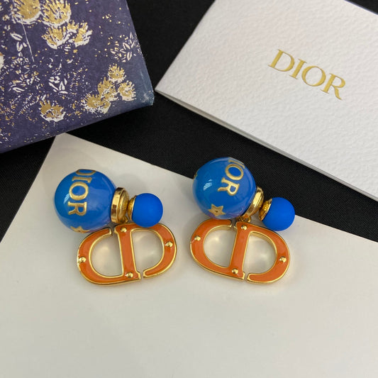 2025 Fashion Glaze CD Drop Earrings