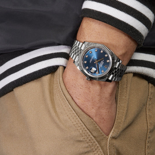 2025 Watch Datejust 126334 Stainless Steel Blue Diamond Dial Jubilee (2023)