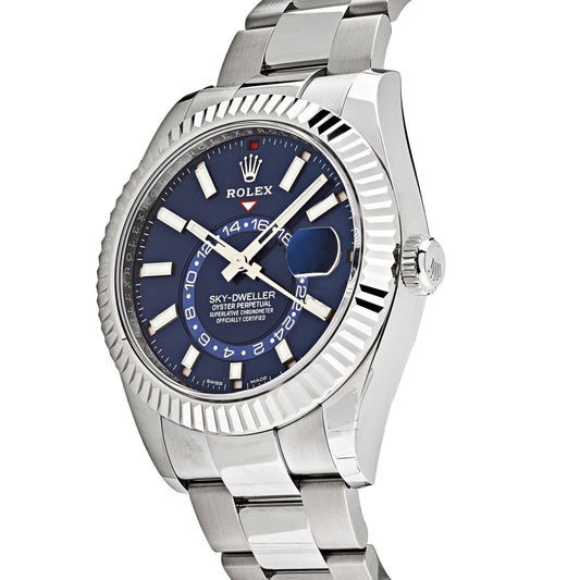 2025 Watch Sky-Dweller 326934 Stainless Steel Blue Dial (2023)