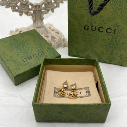 2025 Crystal Diamond Chain Earrings