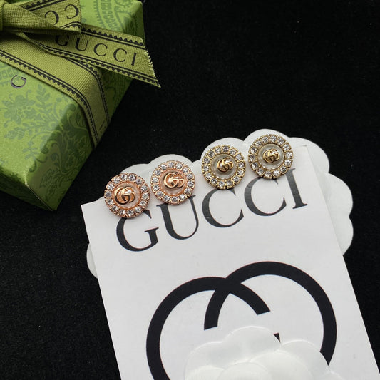 2025 Classic Zircon Pearl Stud Earrings