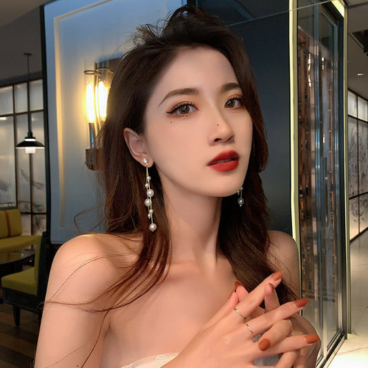 2025 tassel pearl Earrings