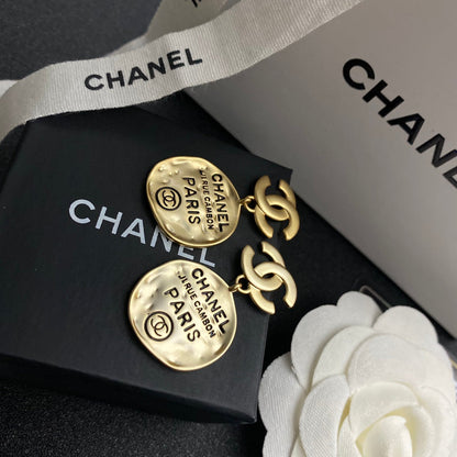 2025 Vintage Alphabet Irregular Earrings