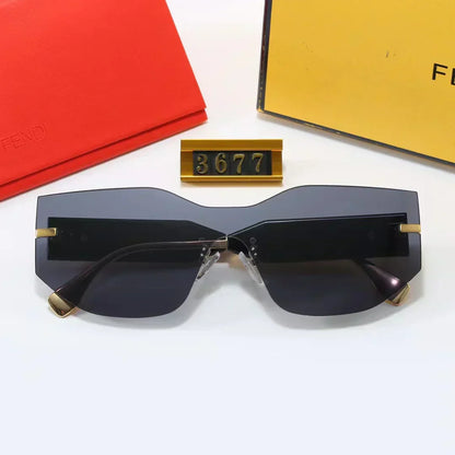 2025 Korean style frameless sunglasses