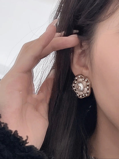 2025 Camellia Stud Earrings