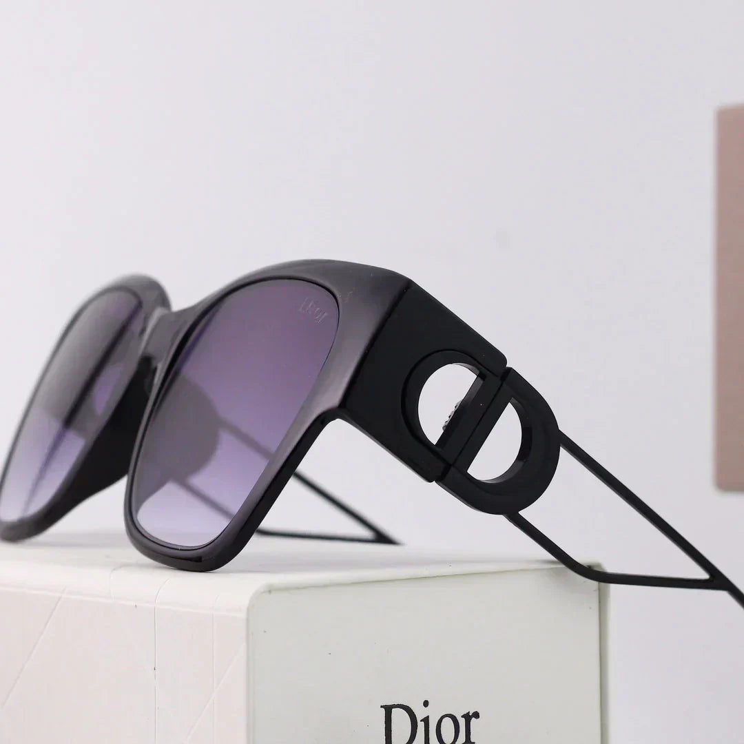 2025 Large frame fashionable cat-eye sunglasses