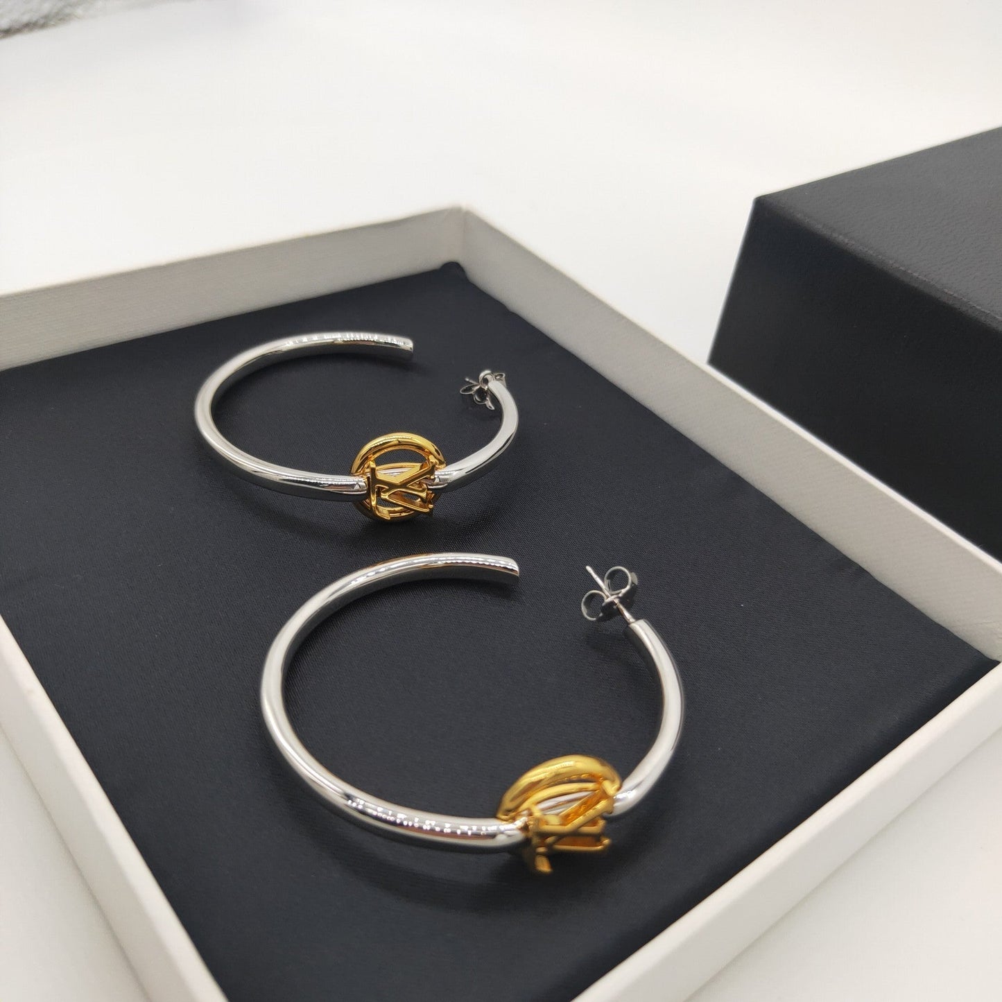 2025 New Silver Hoop Earrings