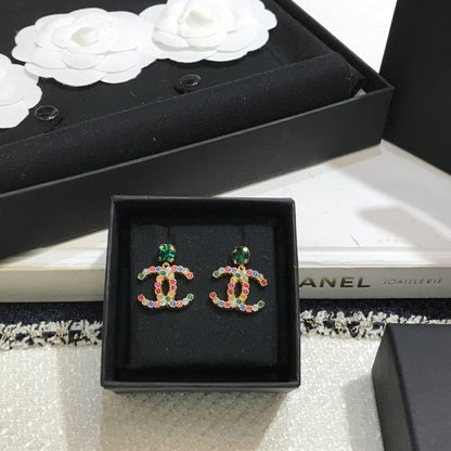 2025 Colorful Crystal Earrings