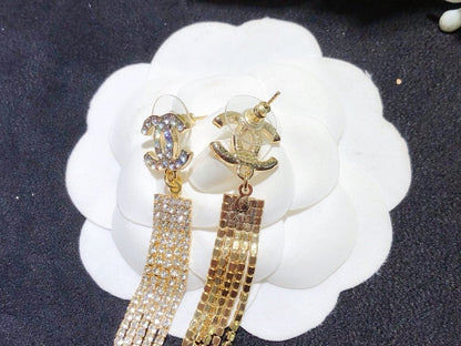 2025 Fashion Crystal Willow Comb Earrings