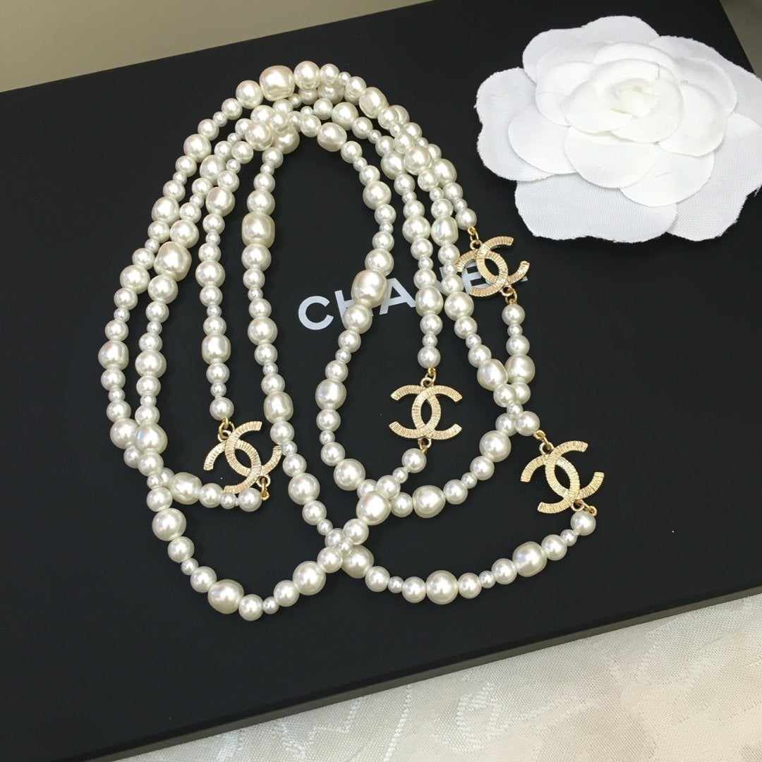 2025 Classic Double Pearl Necklace