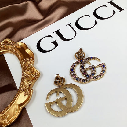 2025 Retro Full Diamond Earrings