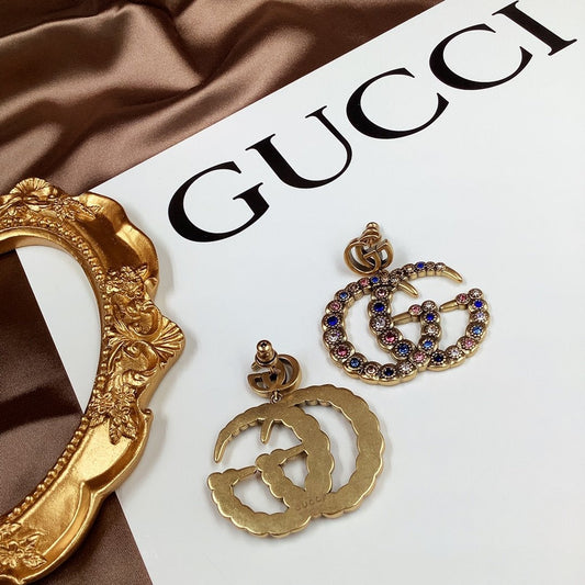 2025 Retro Full Diamond Earrings