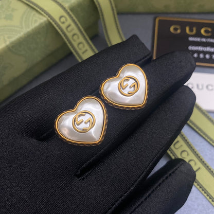 2025 Luxury Love Resin Double Earrings