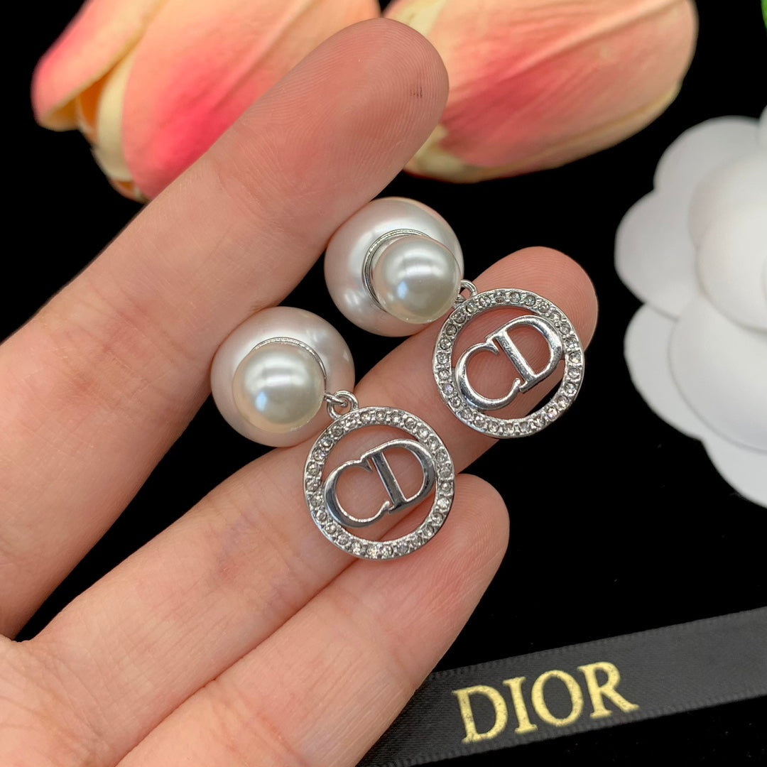 2025 Classic CD Hoop Drop Earrings