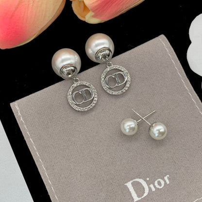 2025 Classic CD Hoop Drop Earrings