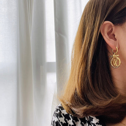 2025 Classic letter earrings