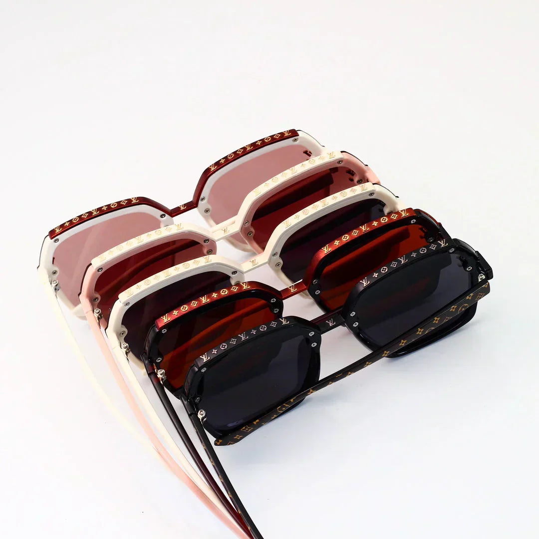 2025 Large frame travel sunglasses with UV protection