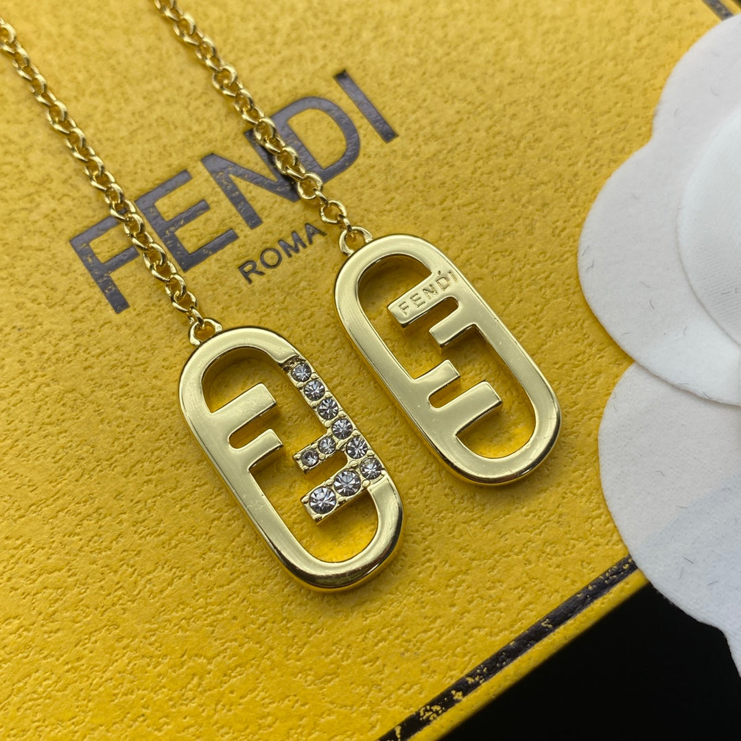 2025 Personality Diamond Alphabet Chain Earrings