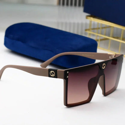 2025 Large frame retro sunglasses