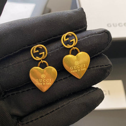 2025 Vintage Heart Shape Earrings