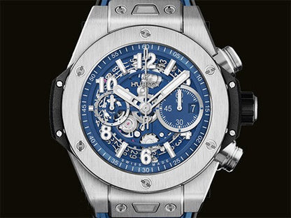 Big Bang Unico 421.NX.5170.RX Flyback Chronograph Three-Day Power Reserve Blue Skeleton Dial Titanium Automatic 44mm WATCH