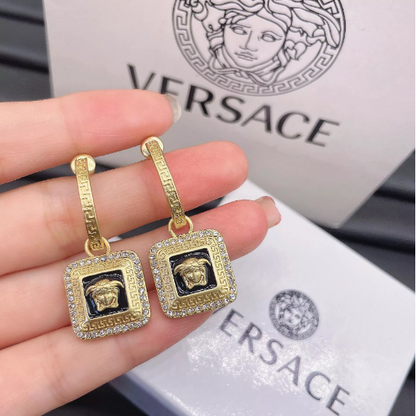 2025 Vintage Maze Square Drop Earrings