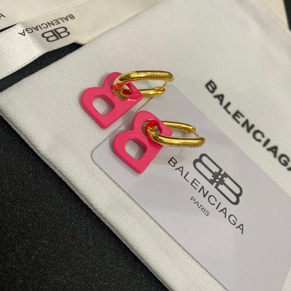 2025 Letter Logo Drop Earrings