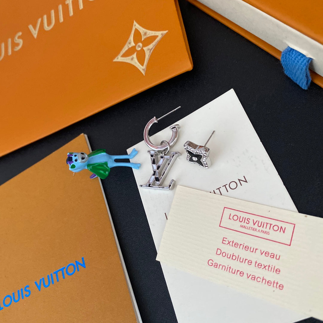 2025 Angel Pig 3 Piece Earrings