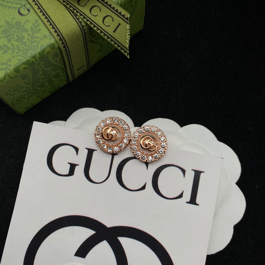 2025 Classic Zircon Pearl Stud Earrings