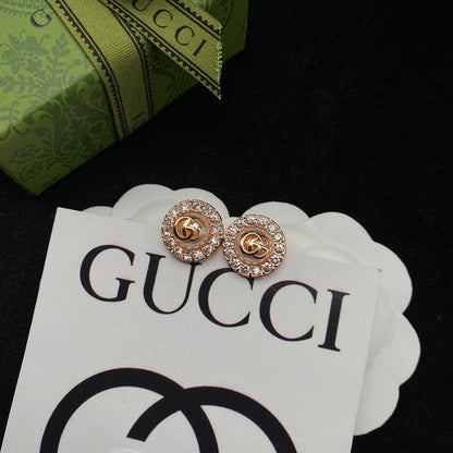 2025 Classic Zircon Pearl Stud Earrings