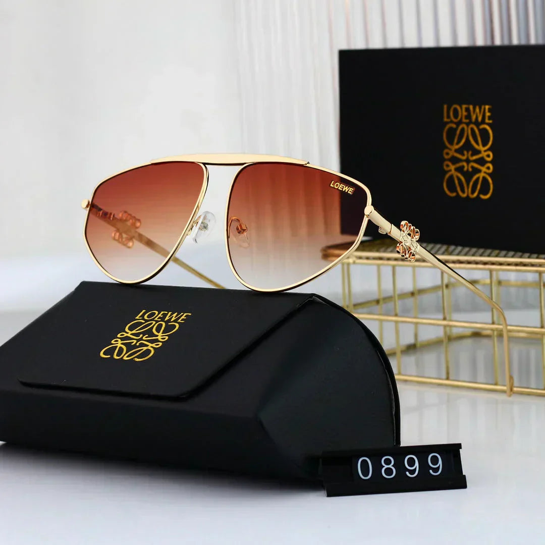 LOEWE Metal temple cat-eye sunglasses 0899