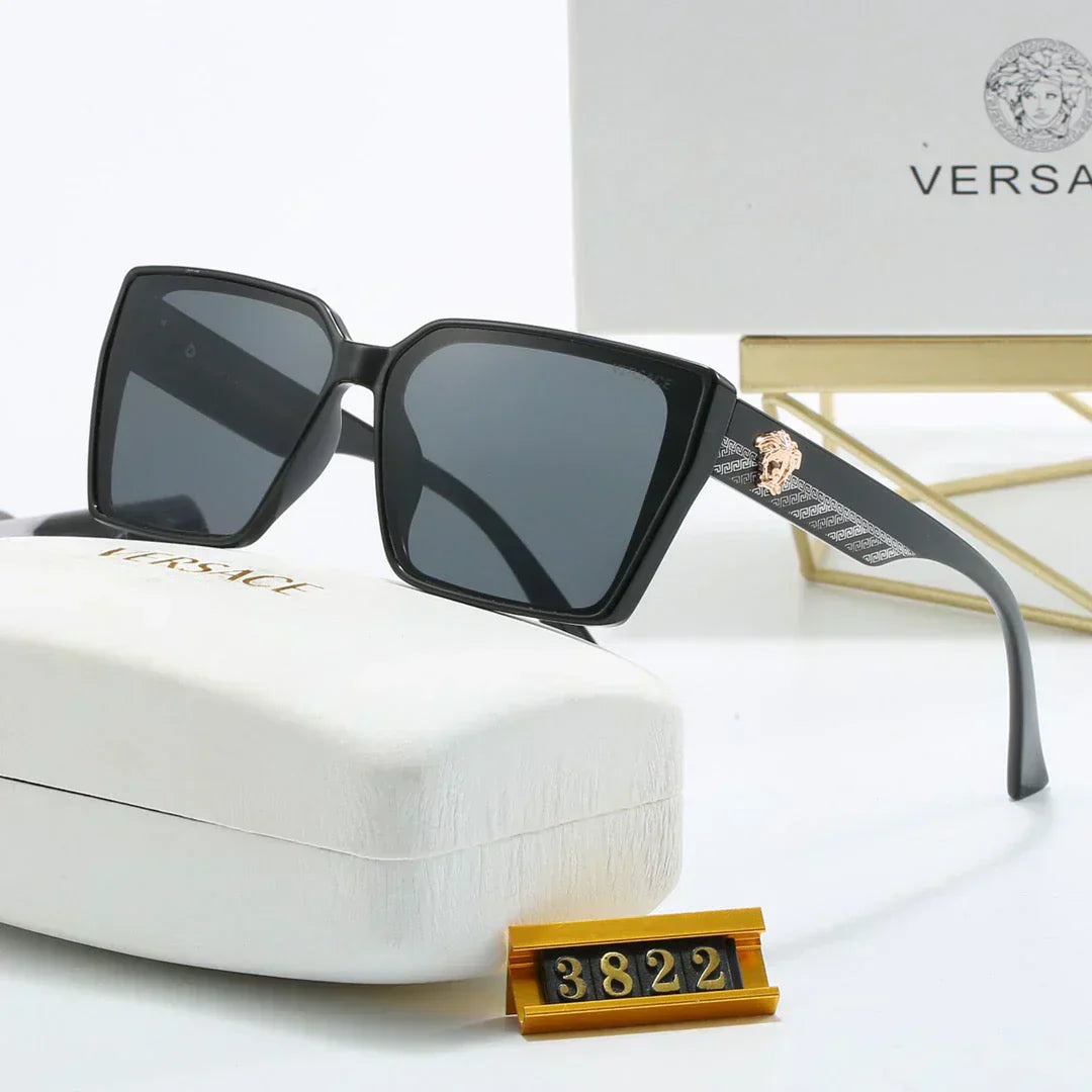 2025 Vintage Square Medusa Sunglasses 8822
