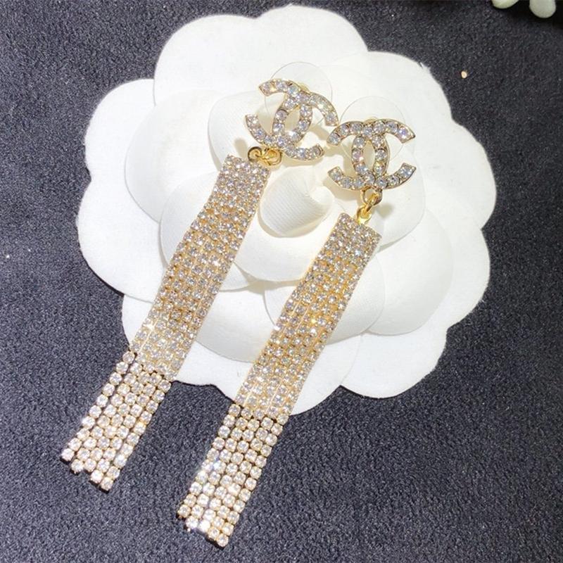 2025 Fashion Crystal Willow Comb Earrings