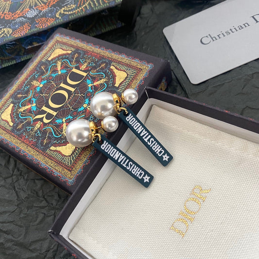 2025 Letters Square Drop Earrings