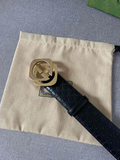 2025 belt Imported cowhide head laminated G side, base cowhide top layer fine grain leather belt