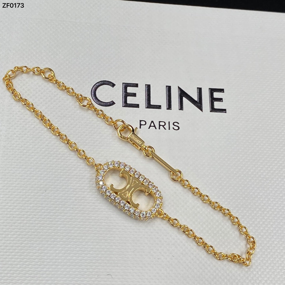 2025 Crystal Diamond Earrings Bracelet Necklace Set