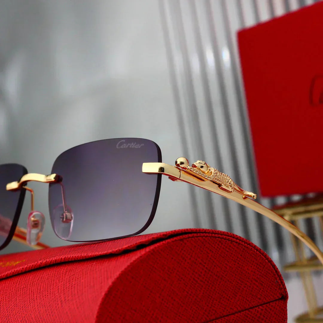 2025 Golden Leopard Frame Sunglasses