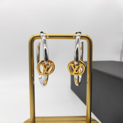 2025 New Silver Hoop Earrings