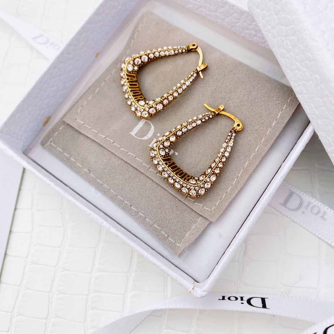 2025 Vintage Diamond Earrings