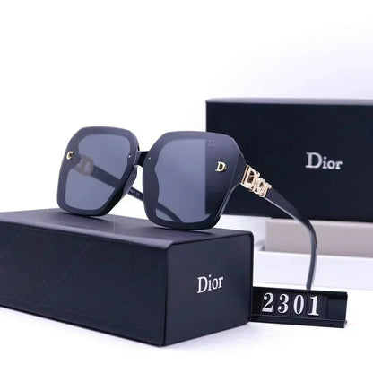 2025 Large frame internet celebrity anti-ultraviolet sunglasses