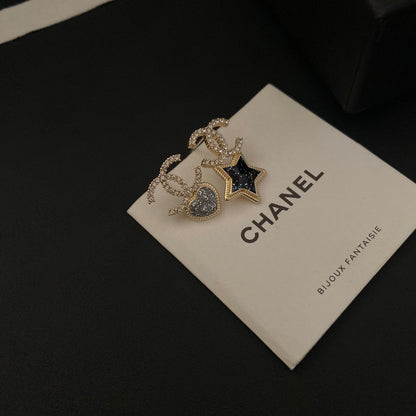 2025 Asymmetric Star Diamond Earrings