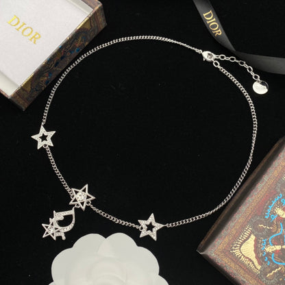 2025 Diamond Star Necklace Bracelet Set